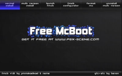 install free mcboot from usb drive